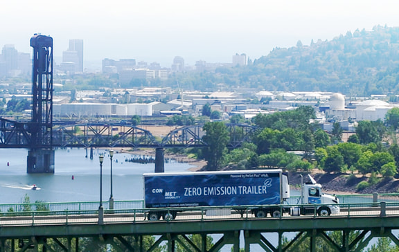 Truck on Bridge